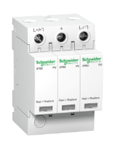 Schneider Electric Ogranicznik przepięć Acti9 iPRD-DC40r-T2-3-1000 3-biegunowy Typ2 65 kA ze stykiem, A9L40281