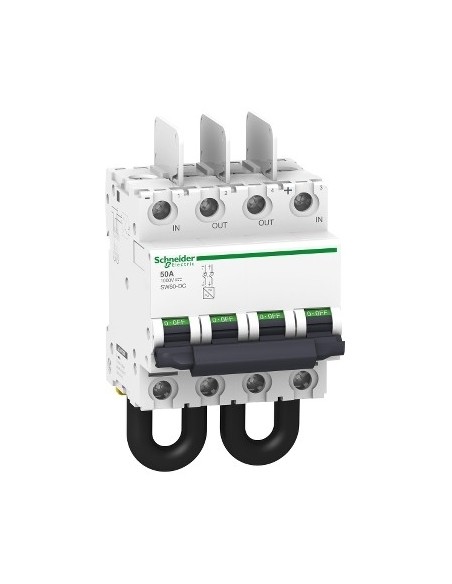 Schneider Electric Rozłącznik DC Acti9 SW60-DC-50 50A 2-biegunowy 1000VDC, A9N61699